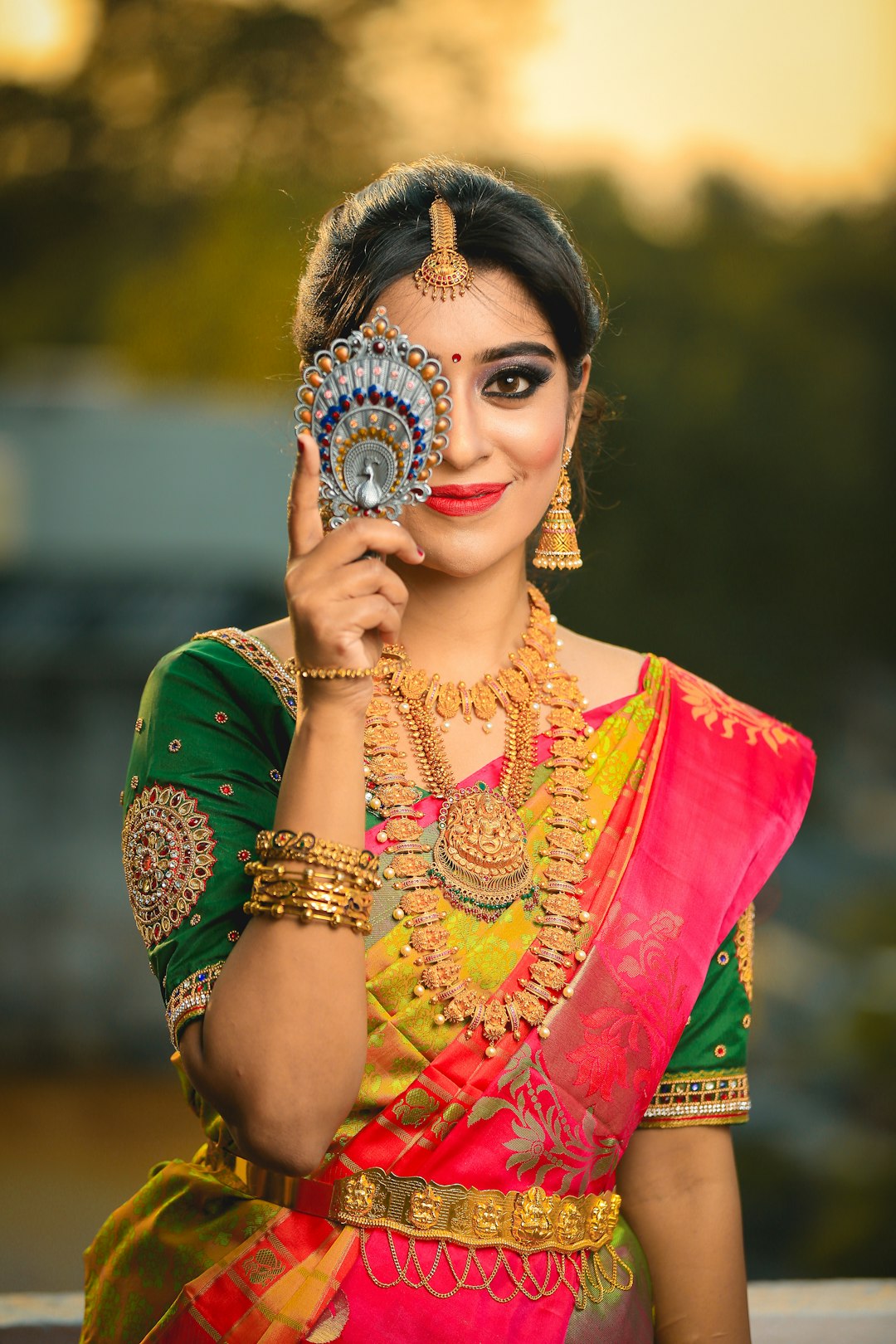 Bridal makeup service